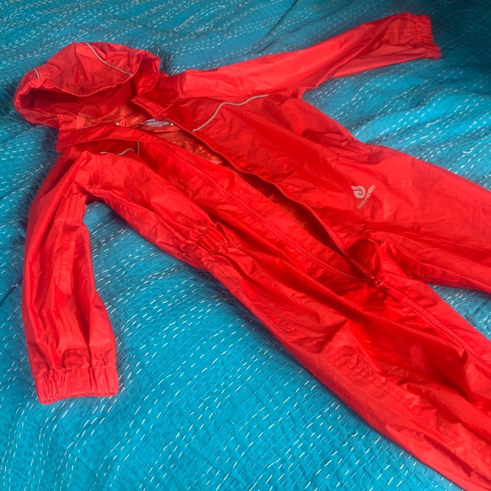 Kids Red Raincoat